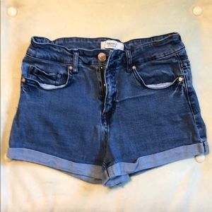 Forever 21 denim shorts